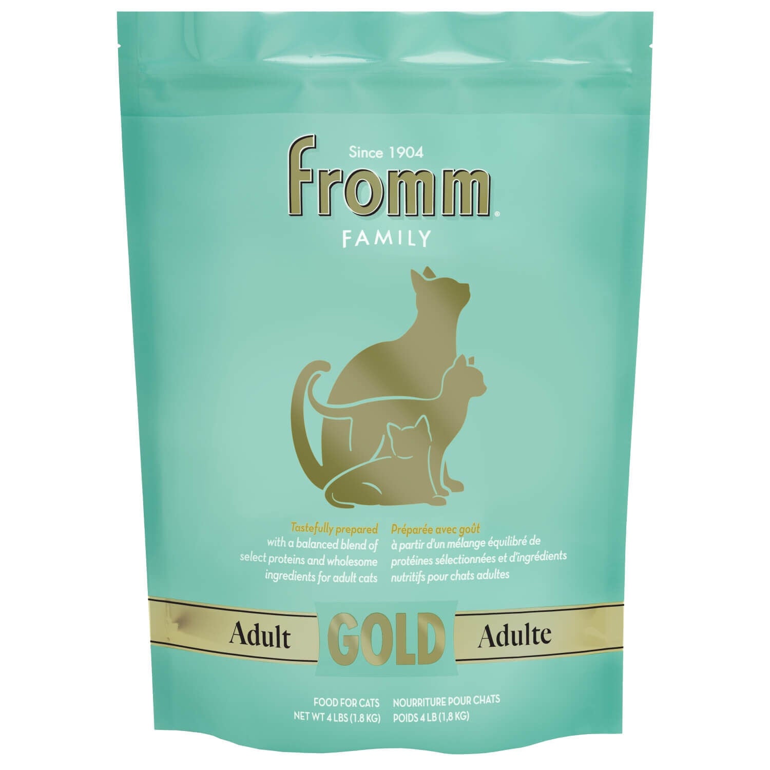 Fromm Adult Gold Dry Cat Food Premium Cat Food For Adult Cats Chicken Recipe 4 Lb 4lb Pet Supermarket
