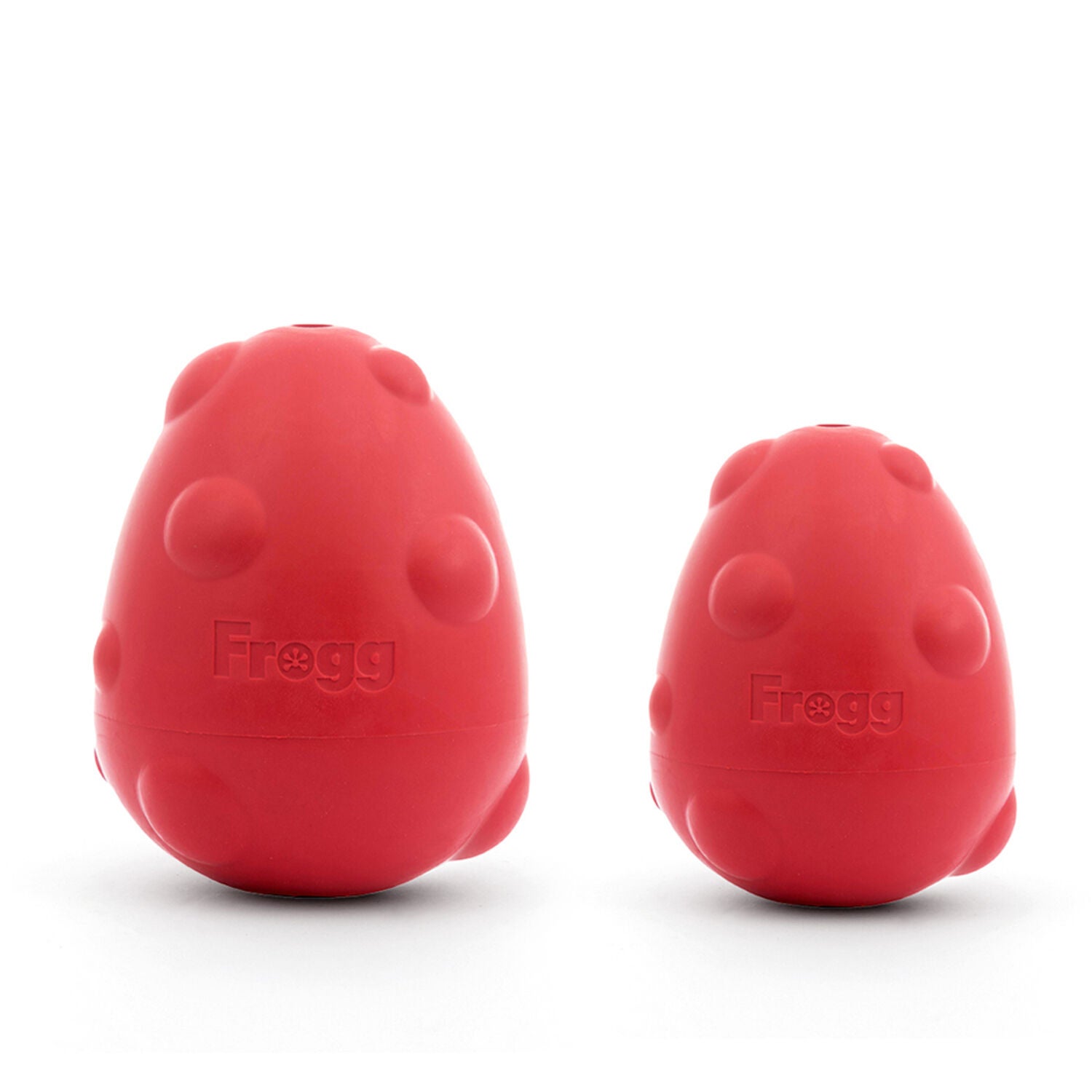 Frogg Egg Interactive Treat Dispensing Rubber Dog Toy, Medium