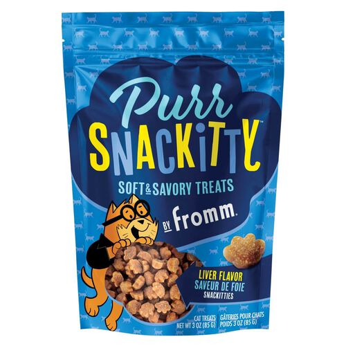 Fromm Purr Snackitty Liver Flavor Snackitties Treats For Cats 3 Oz