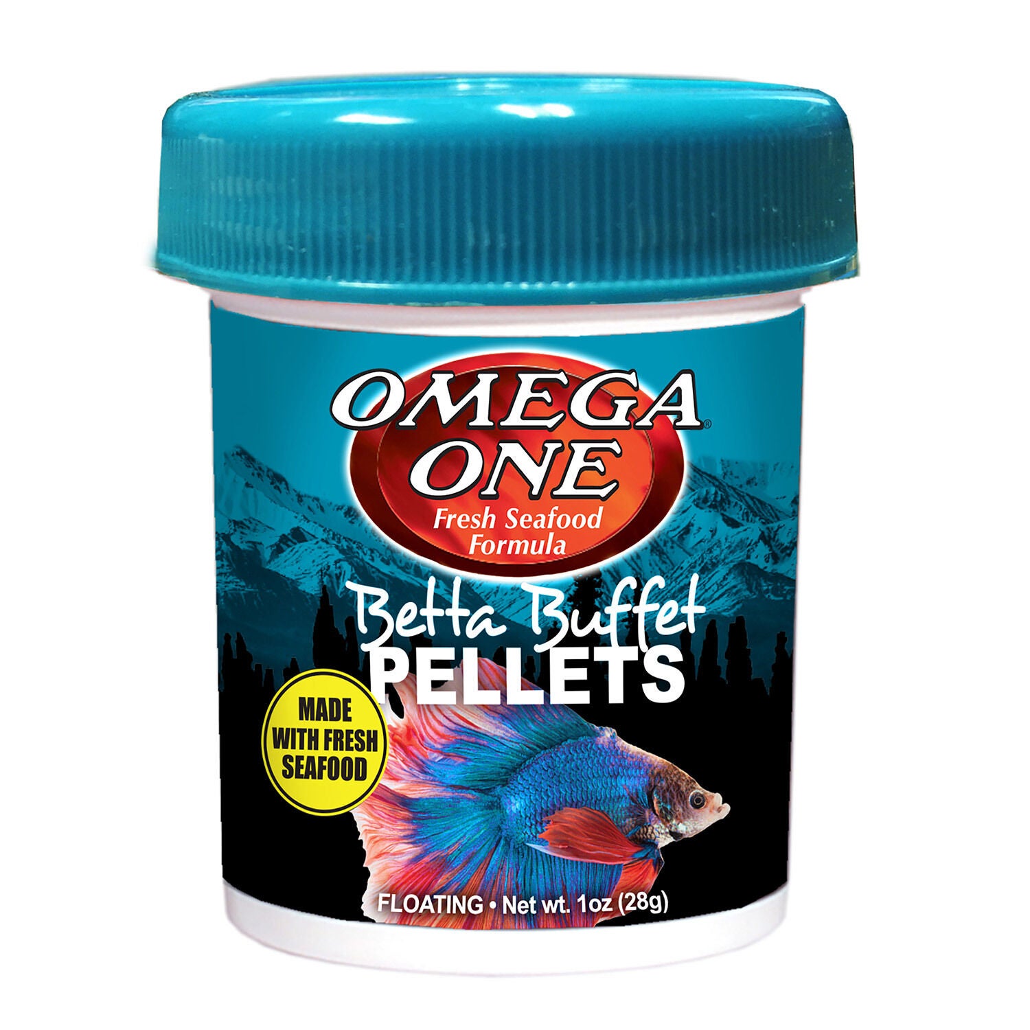 Tetra Betta Betta Food Pellets Omega One Betta Buffet Pellet Fish