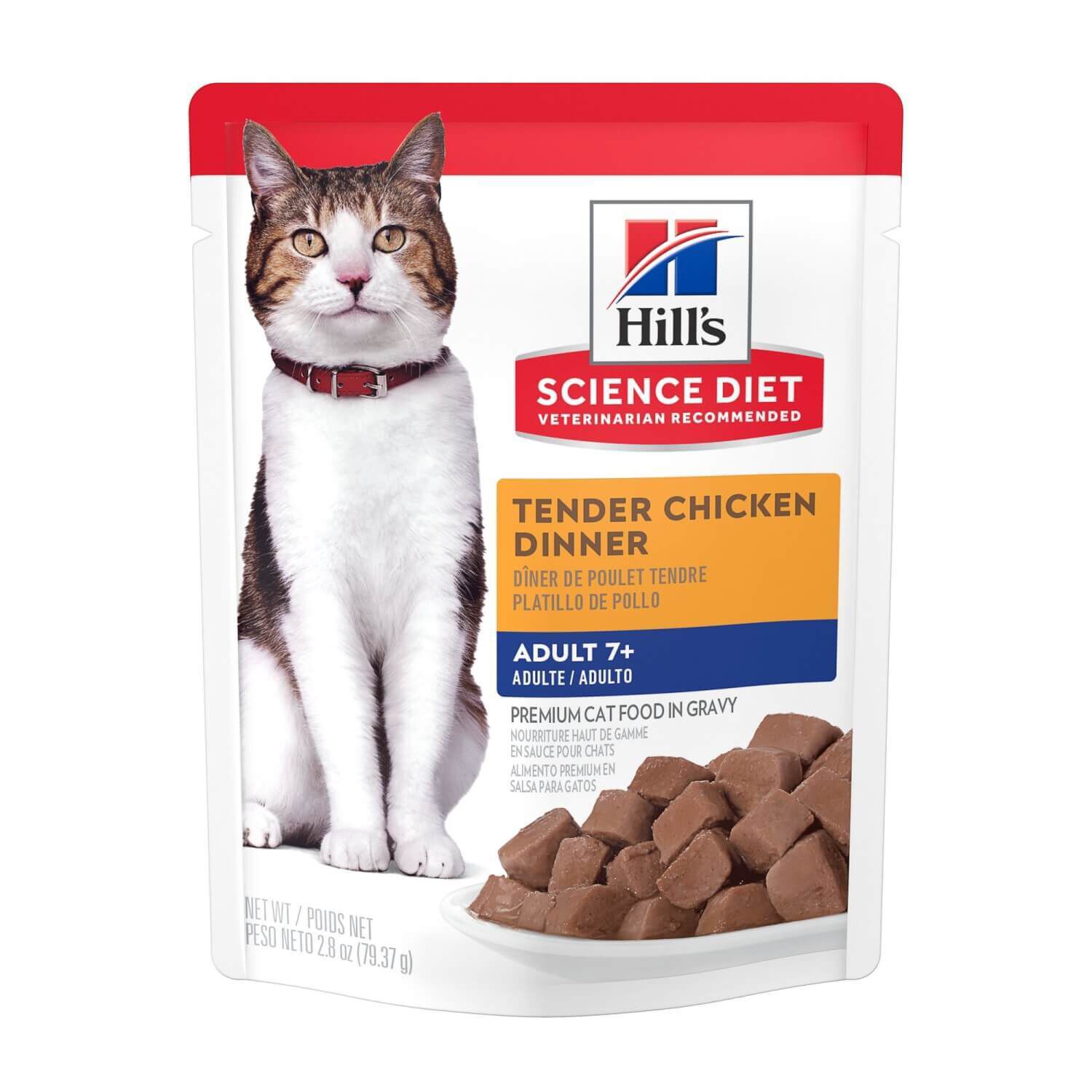 Wet cat outlet food pouches