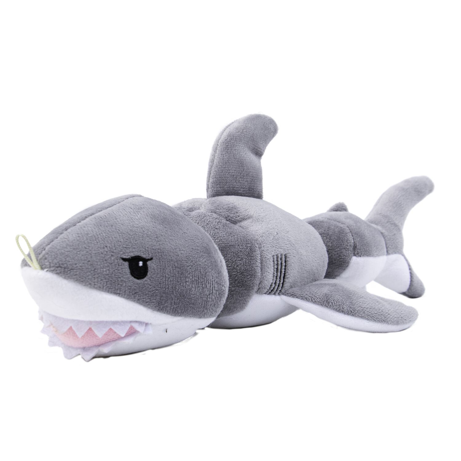Tall Tails Shark Jointed Shake Play Squeaky Dog Toy, 14-Inch