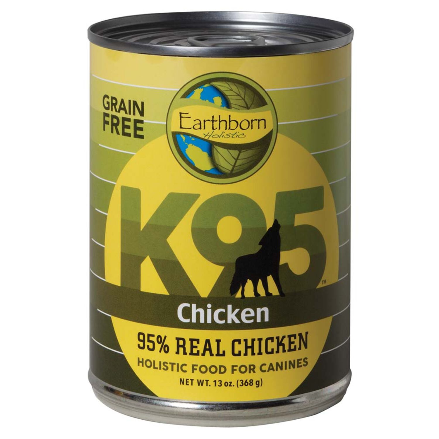 Earthborn Holistic Grain-Free K95 Meat Protein Wet Dog Food Chicken 13-Oz Can Pack Of 12