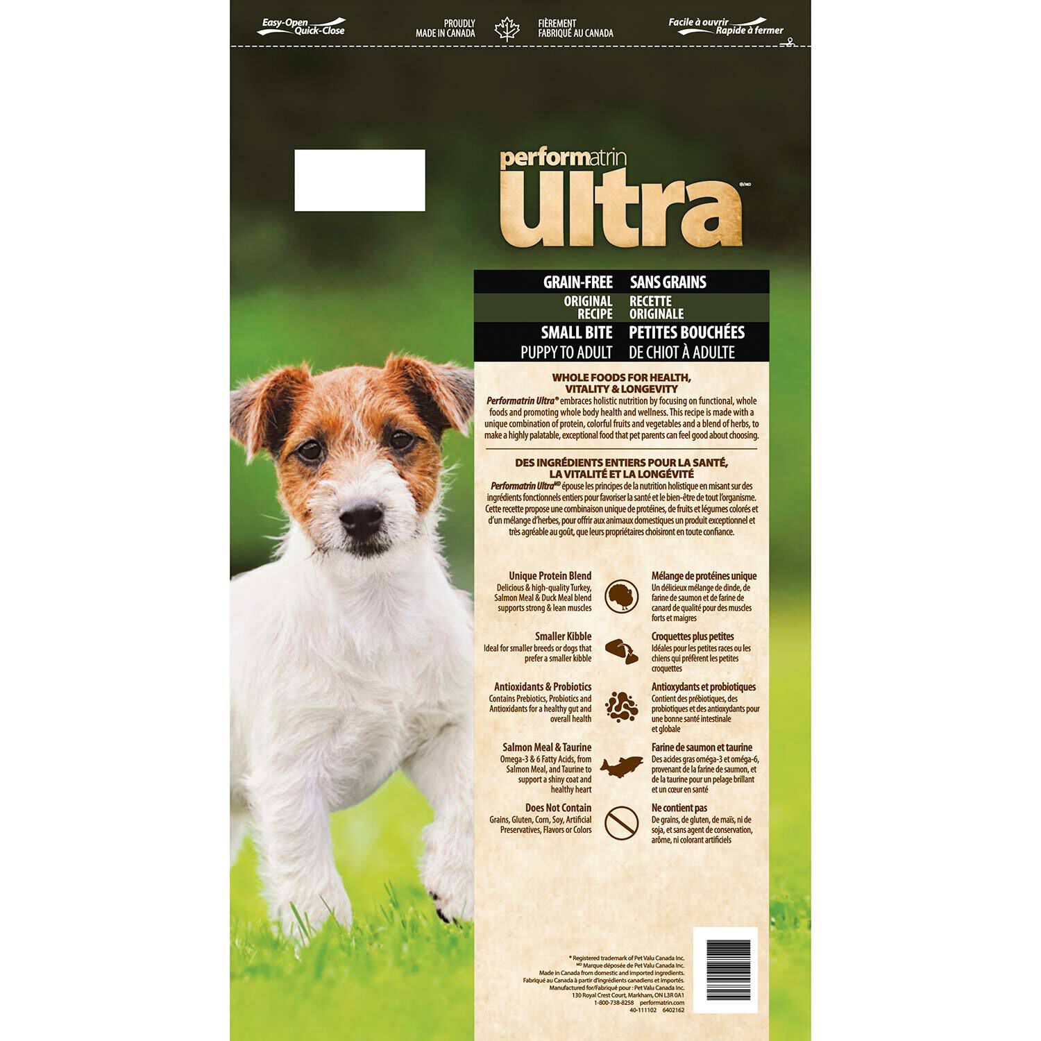 Performatrin ultra hotsell dog food