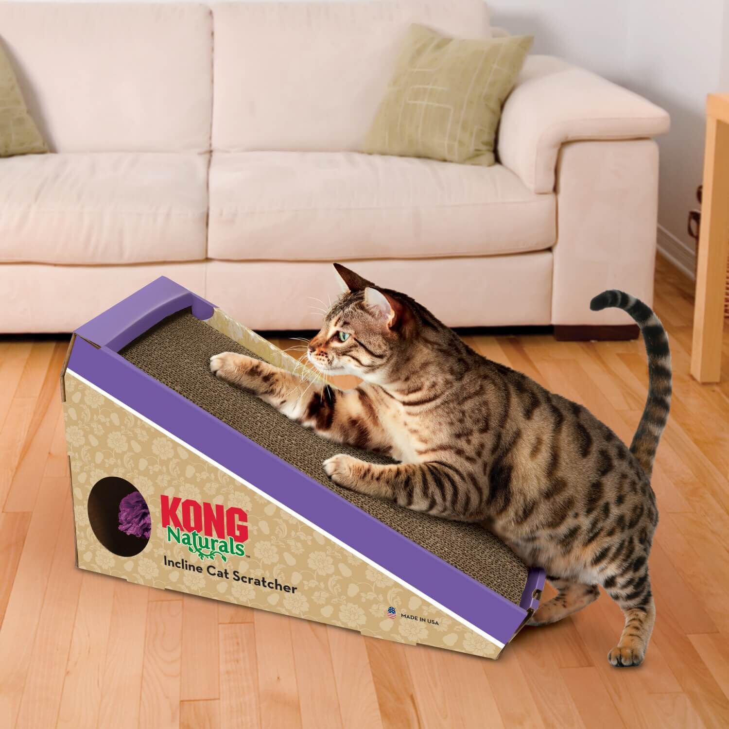 Kong Naturals Cat Scratcher Refills For Incline And Double Cat Scratchers