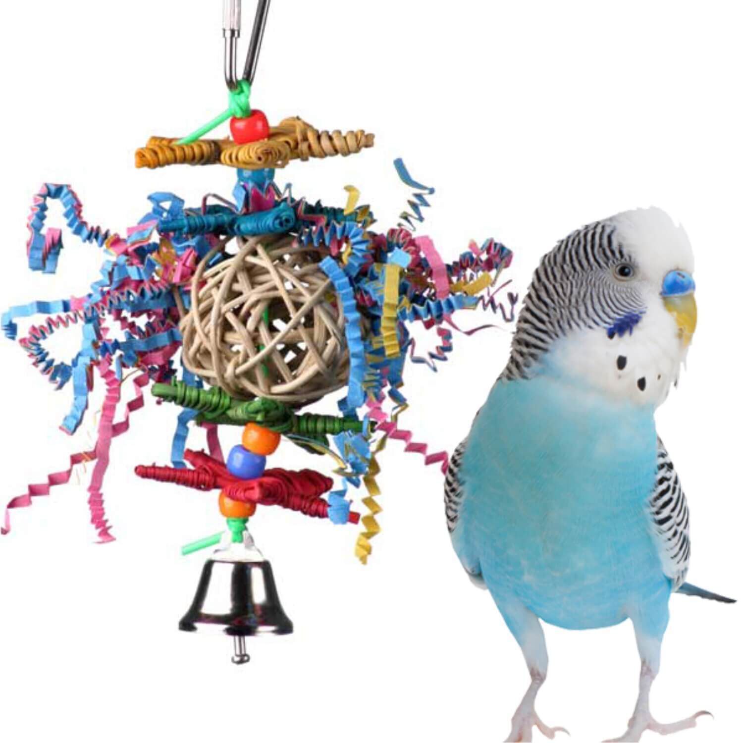 Super Bird Creations Crinkle Crinkle Little Star Bird Toy