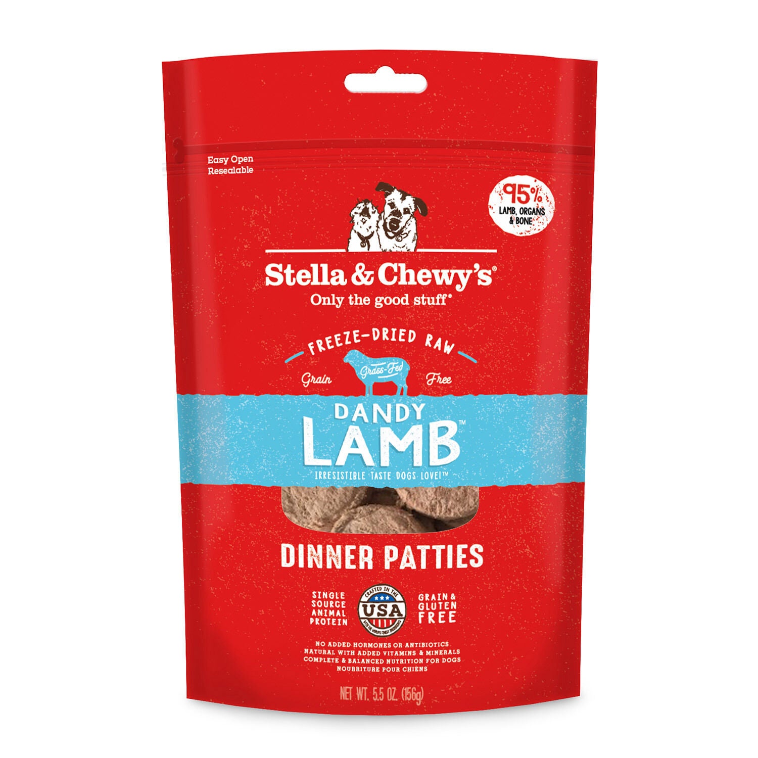 Stella & Chewy's Freeze-Dried Lamb Dinner Patties