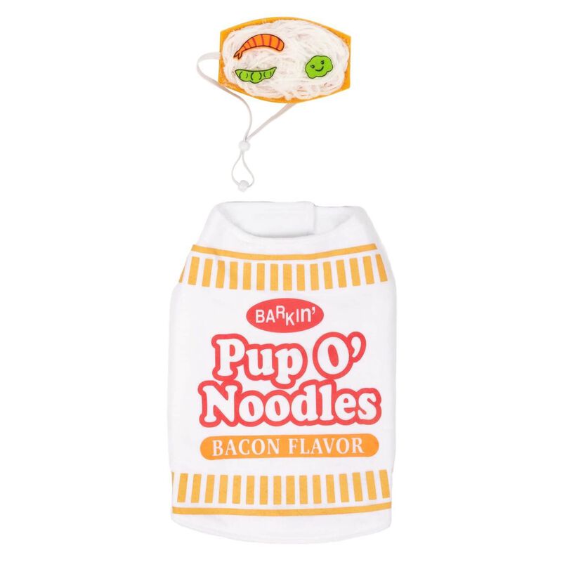 White Pup O'Noodles Costume image number 2