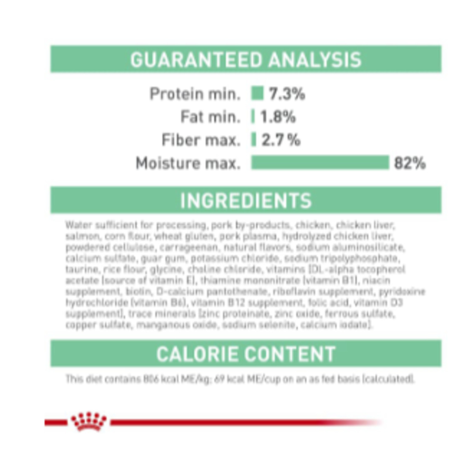 Royal Canin Feline Care Digestive Care Loaf In Sauce Wet Cat Food, 3 Oz