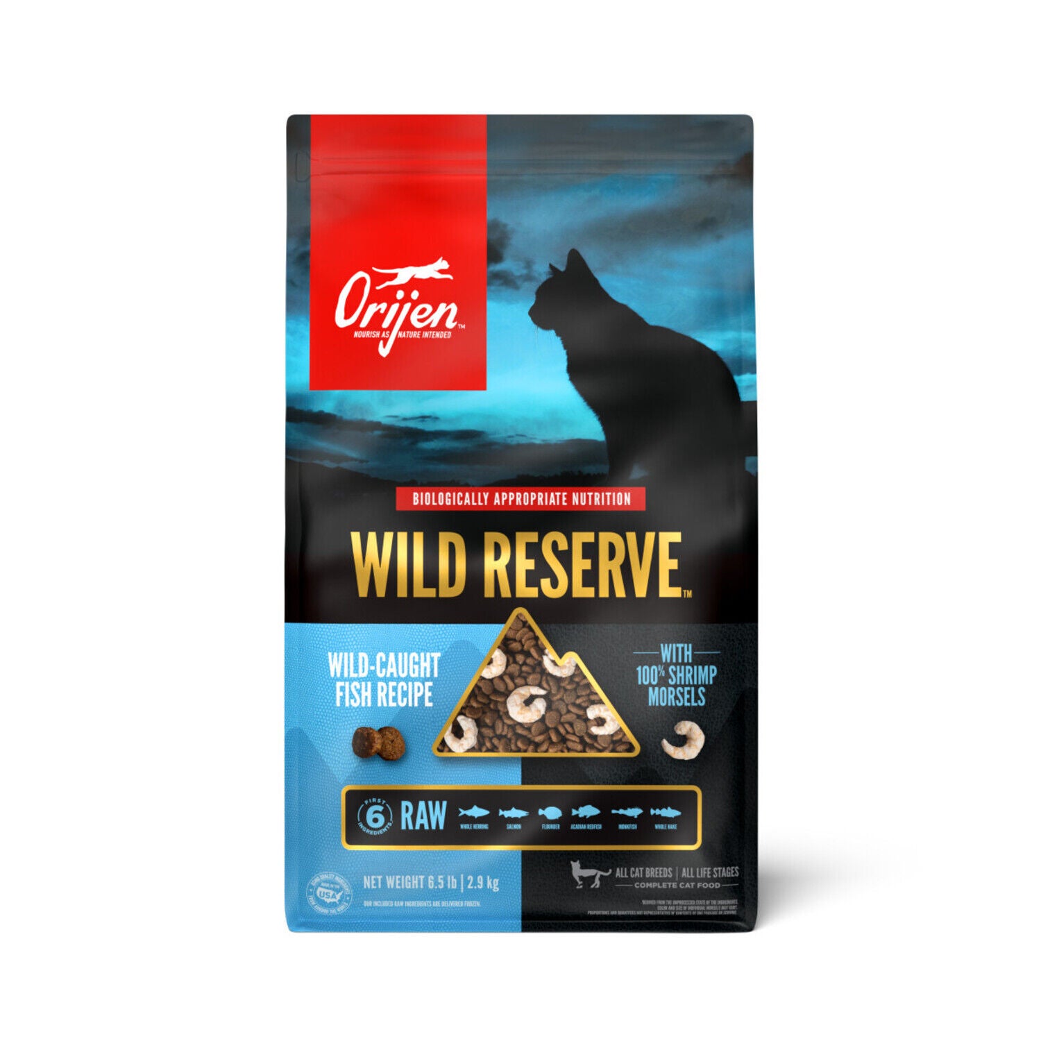 Orijen Wild Reserve Dry Cat Food, Wild-Caught Fish Recipe, 3.5-Lb