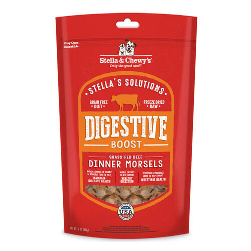 Stella & Chewy'S Solutions Digestive Boost Grass Fed Beef Dinner Morsels Dog Food