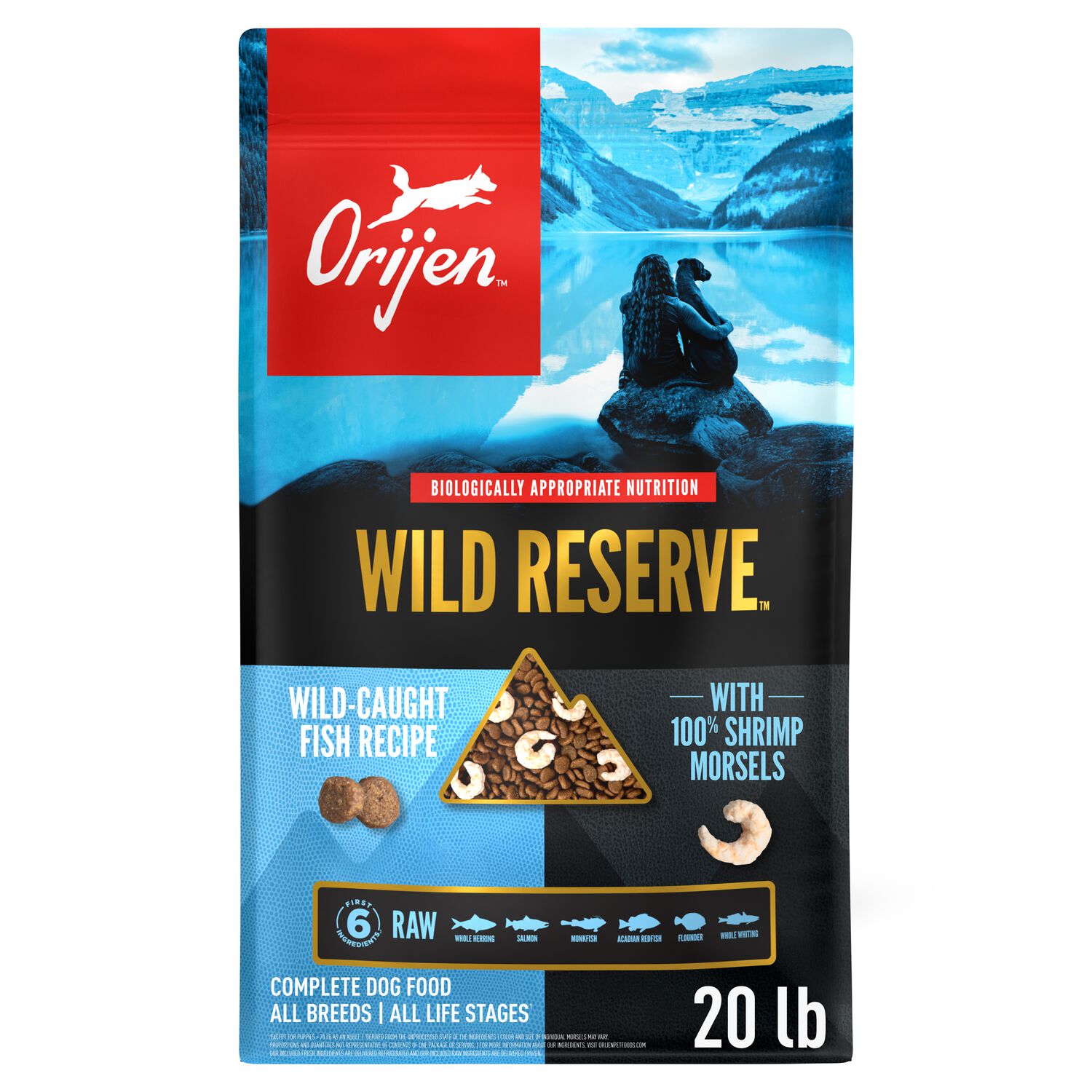 Orijen Wild Reserve Wild-Caught Fish Recipe Dry Dog Food