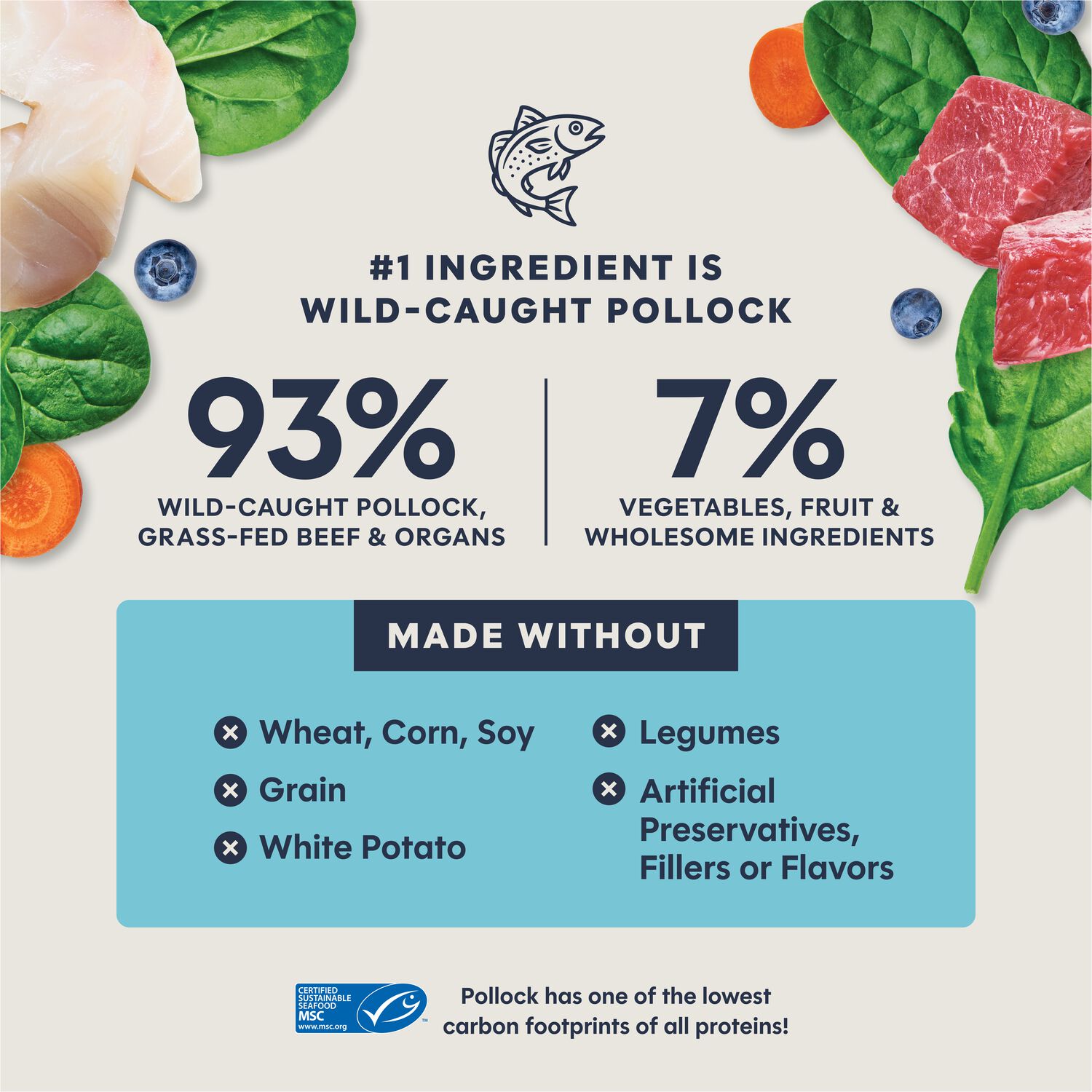 Instinct Freshdried Pates Grain-Free Freeze-Dried Raw Adult Cat Food, Surf & Turf Entr&eacute;e, 13-Oz Bag