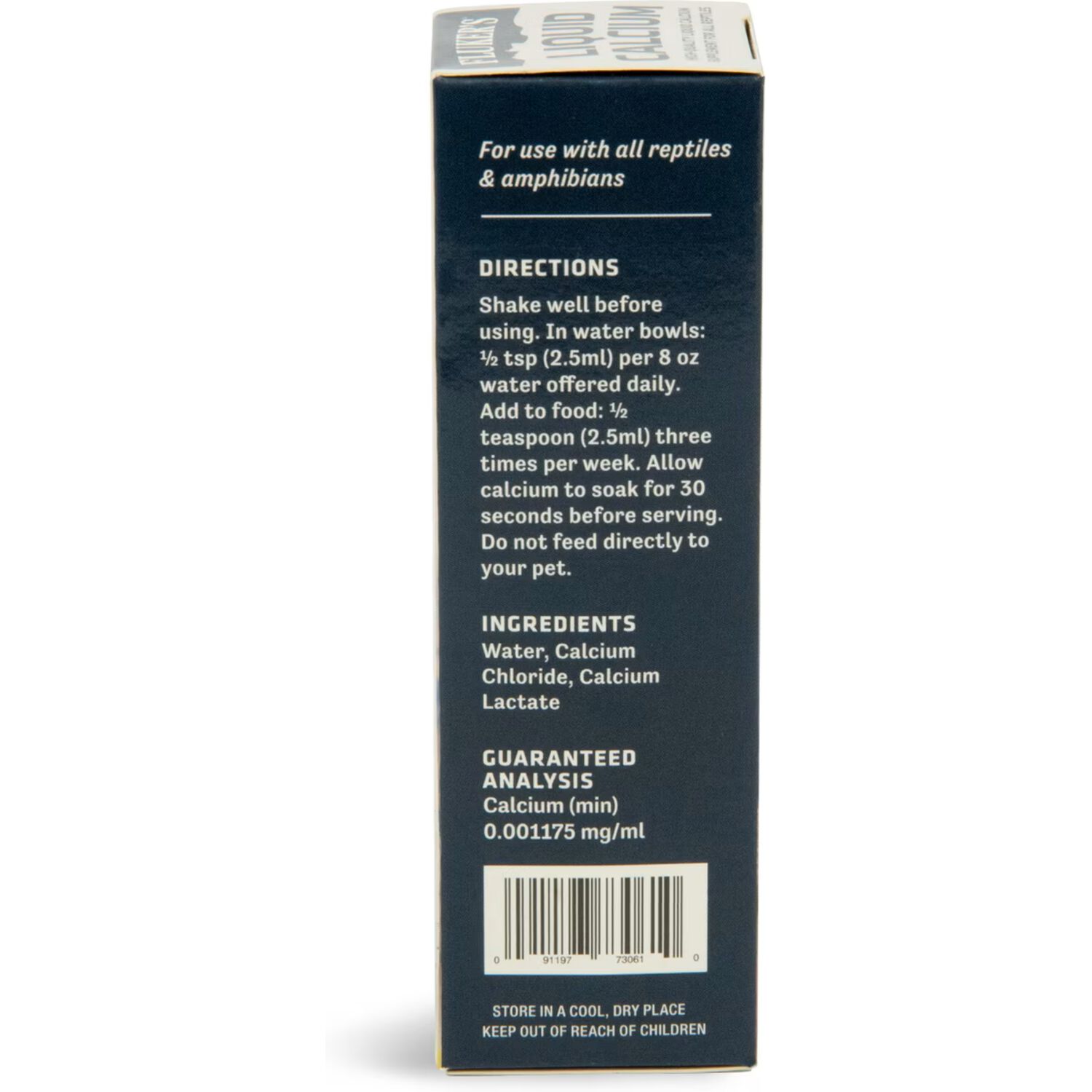Fluker's Liquid Calcium Concentrate Reptile Liquid Supplement, 1.7-Oz
