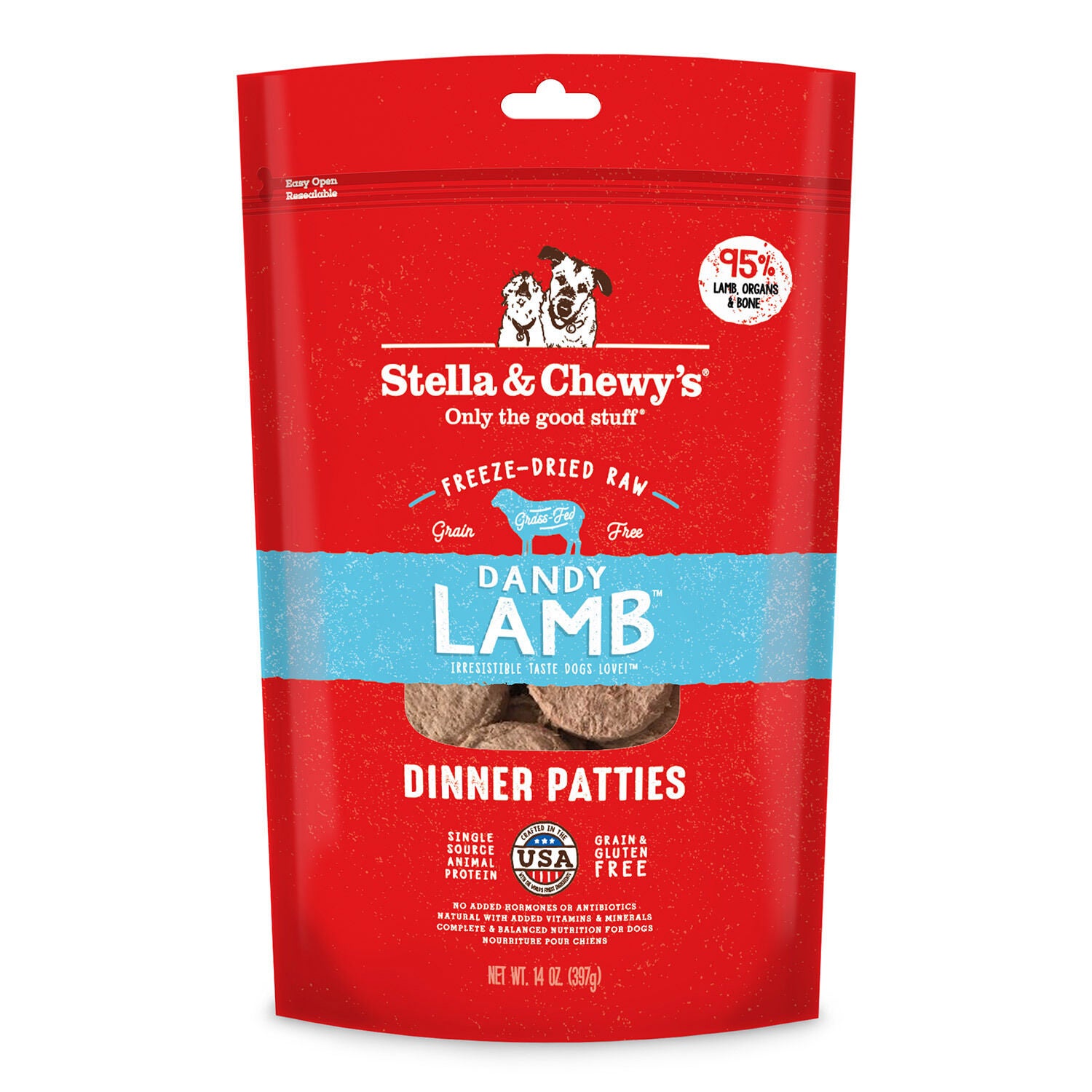 Stella & Chewy's Freeze-Dried Lamb Dinner Patties
