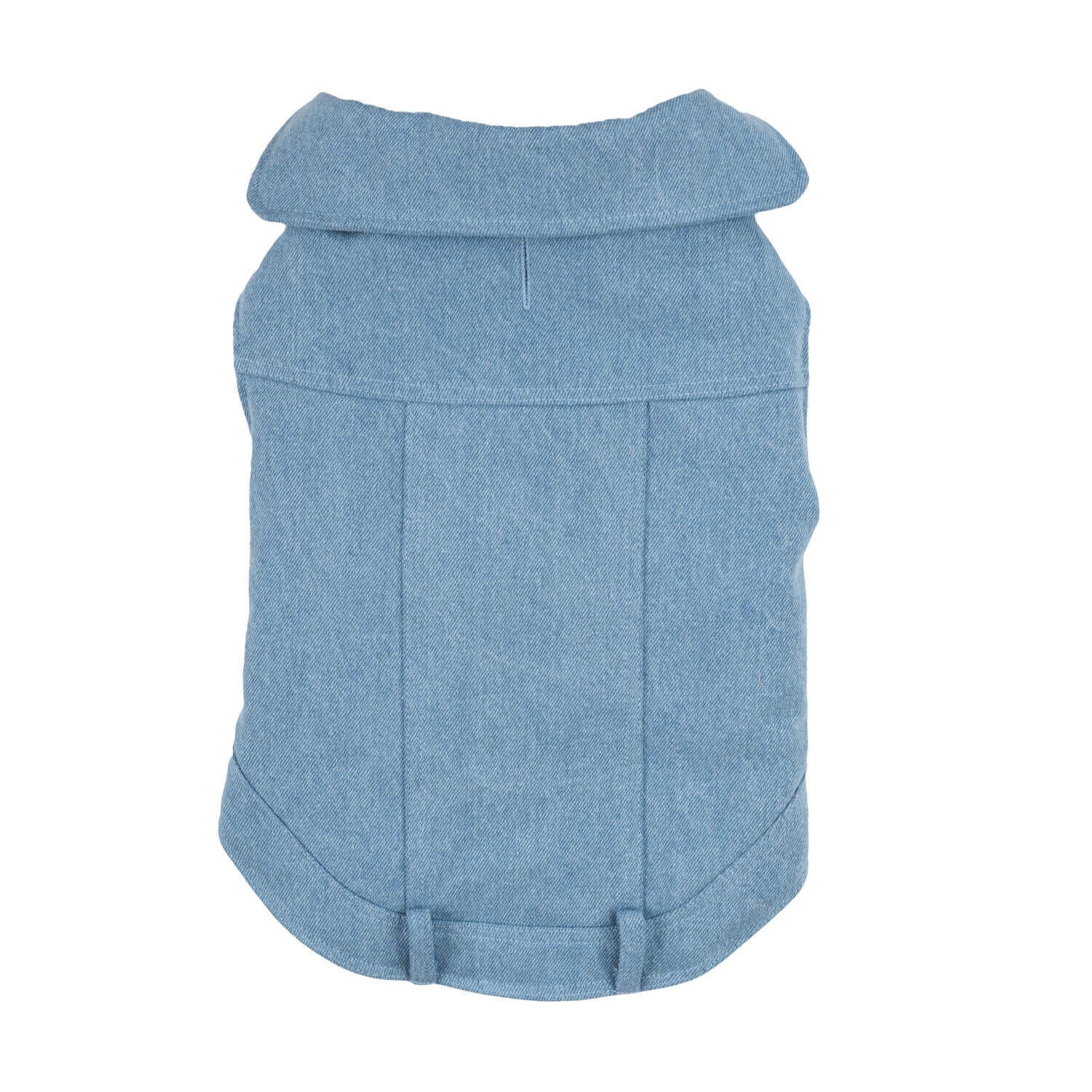 Simply Dog Collared Denim Trucker Lined Dog Jacket