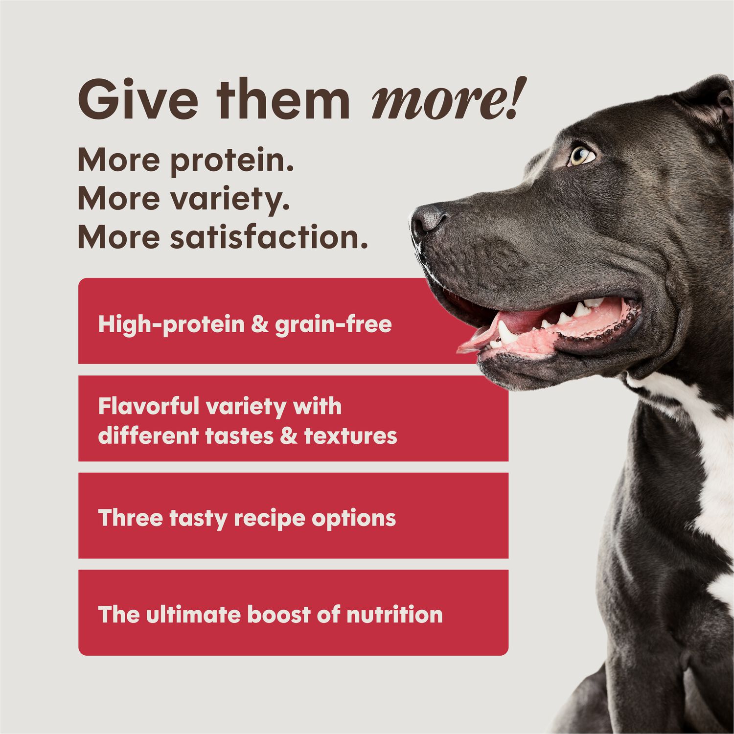 Instinct Peakboost+ Grain-Free High-Protein Dry Dog Food,  Recipe With Real Beef, 17-Lb Bag