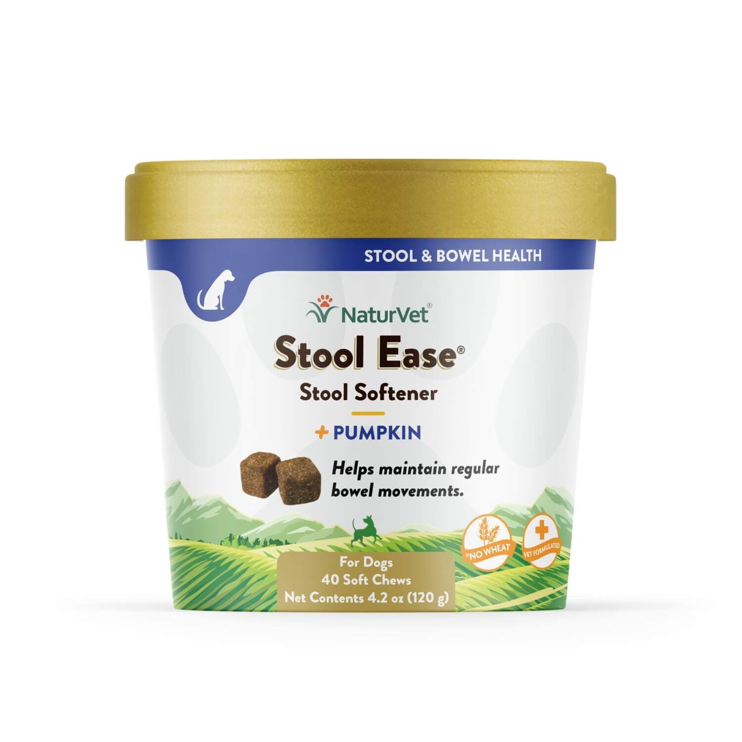Natuvet Stool Ease Stool Softener Soft Chews For Dogs