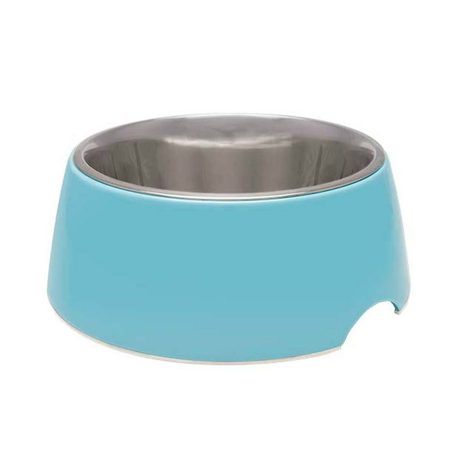 Loving Pets Retro Large Dog Bowl- Blue