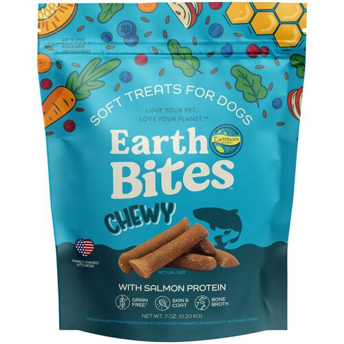 Earthborn Holistic Earthbites Chewy Soft Dog Treats With Salmon Protein