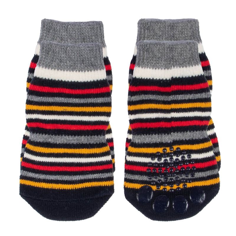 Multi Colored Striped Socks image number 2