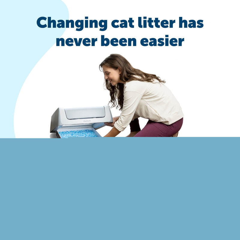 Pet Safe® Scoop Free® Complete Disposable Crystal Cat Litter Trays, Lavender