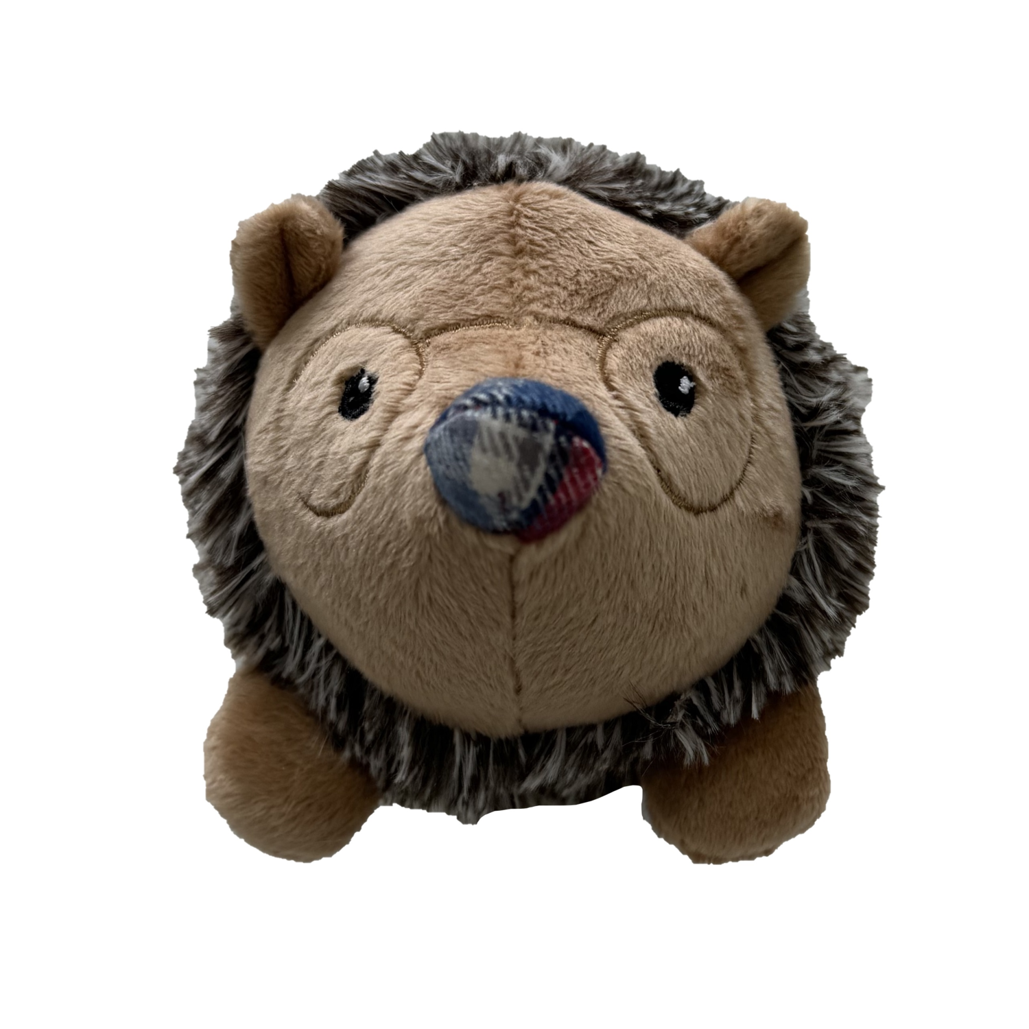 Aristopet Holiday Hedgehog Spike Plush Ball Dog Toy