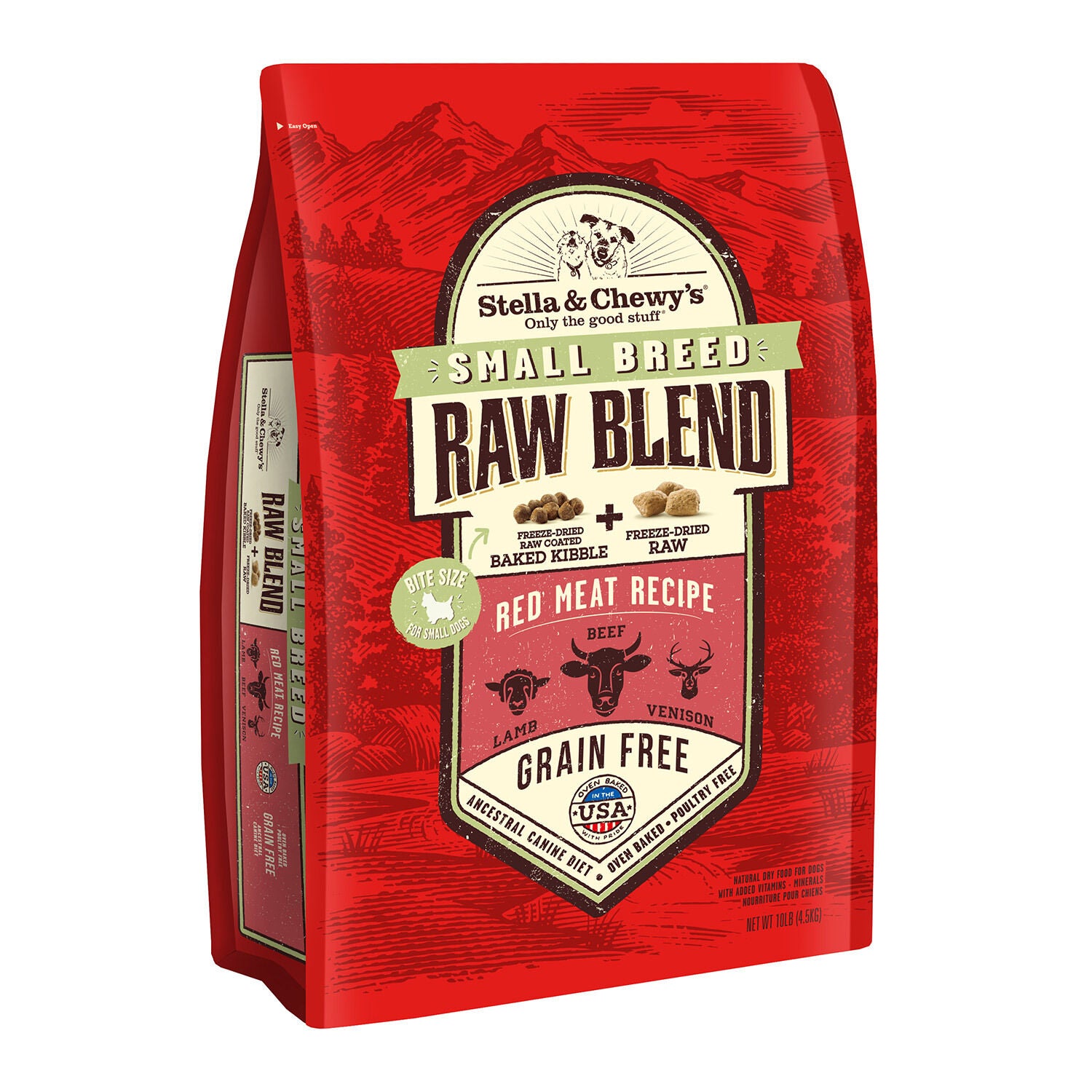 Stella Chewy's Raw Blend Red Meat Small Breed Recipe Dog Food
