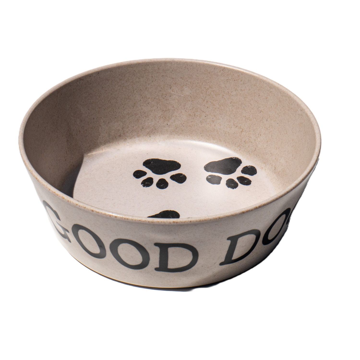 Abode Homewares Good Dog Paw Prints Dog Bowl