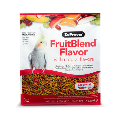 Fruitblend Flavor With Natural Flavors For Medium Birds Bird Food