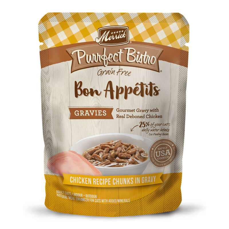 Purrfect Bistro Bon Appetits Chicken Chunks In Gravy Recipe Cat Food
