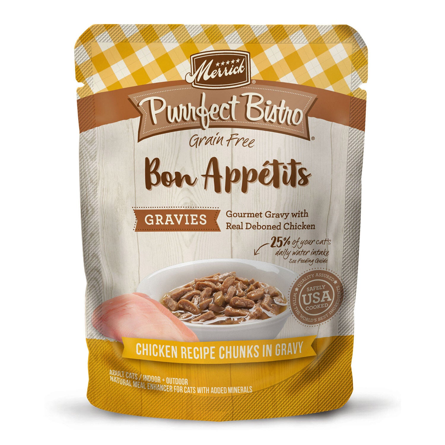 Purrfect Bistro Bon Appétits Chicken Recipe Chunks in Gravy Purrfect Bistro Bon Appétits Chicken Recipe Chunks in Gravy
