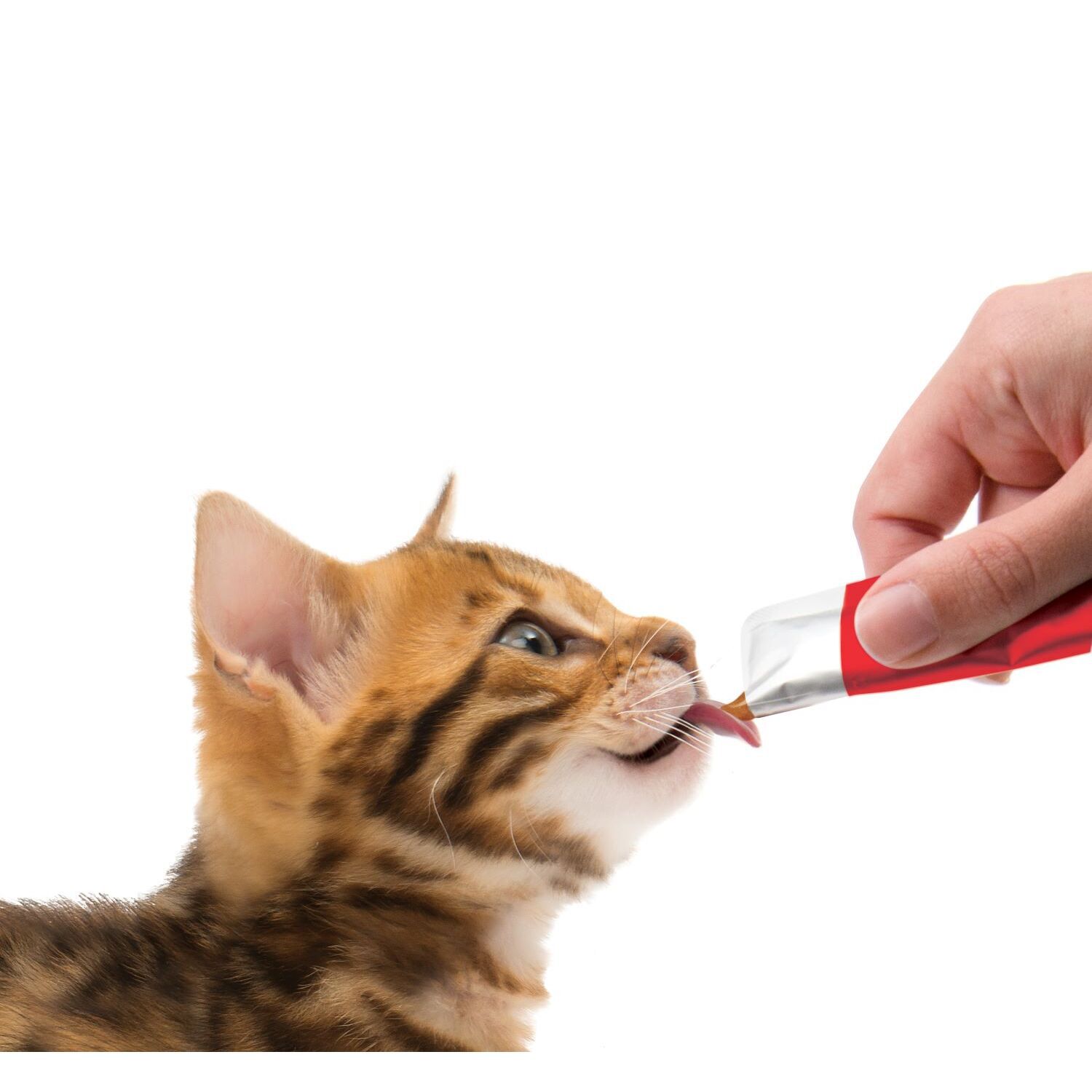 Catit Creamy Grain-Free Lickable Cat Treats, Tuna, 5-0.5Oz Tubes
