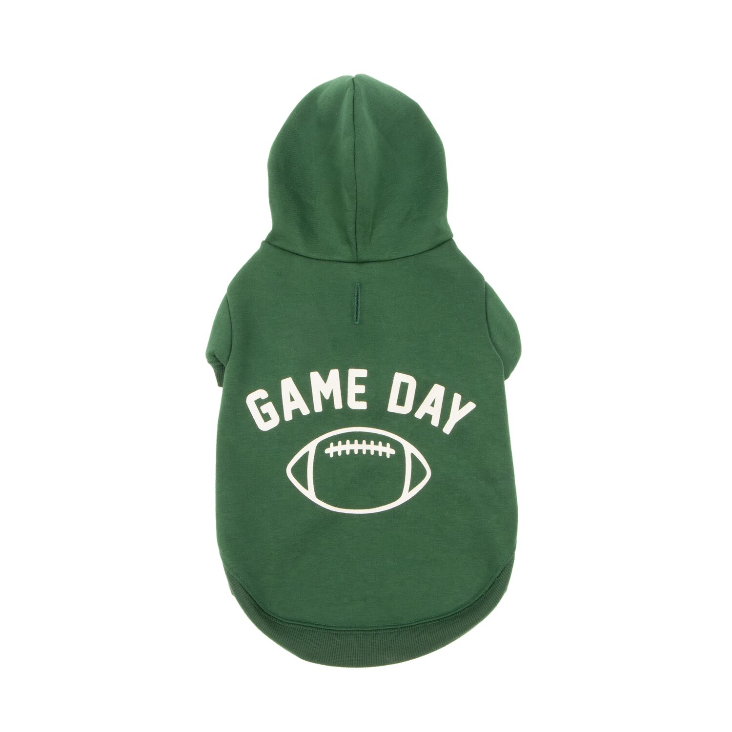 Aristopet Green Game Day Football Dog Hoodie, Small