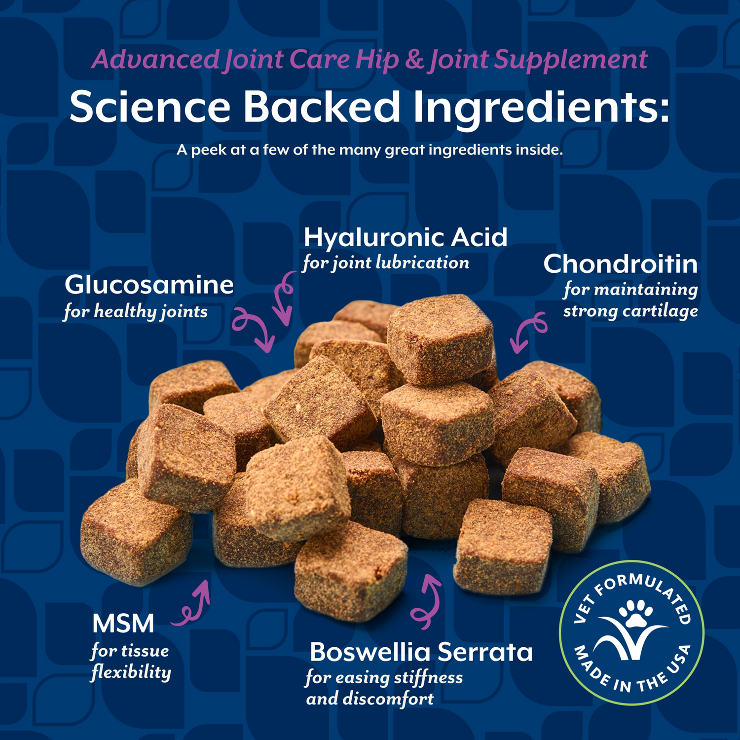 Naturvet Arthrisoothe-Gold Advanced Joint Care Soft Chew Dog & Cat Supplements