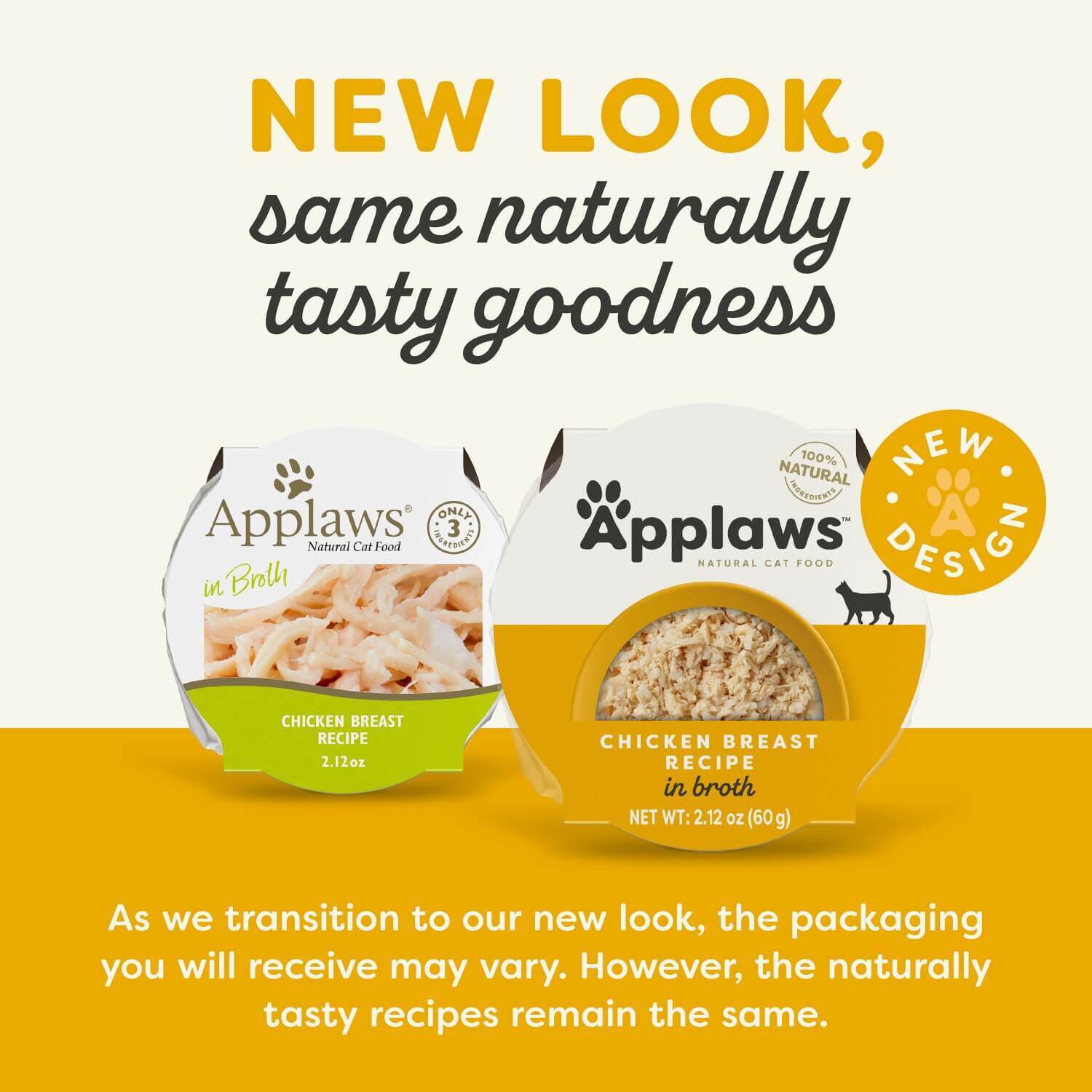 Applaws Natural Limited Ingredient Chicken Breast In Broth Wet Cat Food, 2.12-Oz Pack Of 10