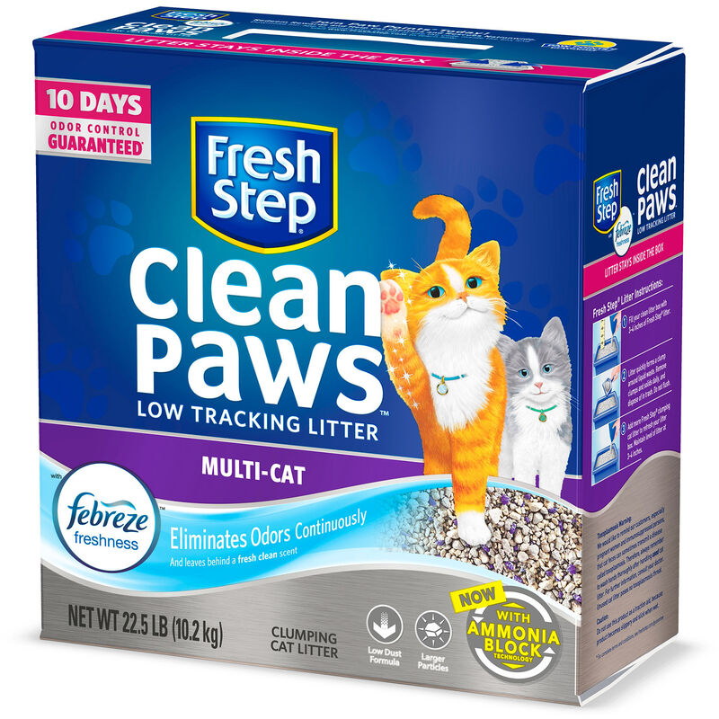 Clean Paws Multi Cat Scented Cat Litter image number 1