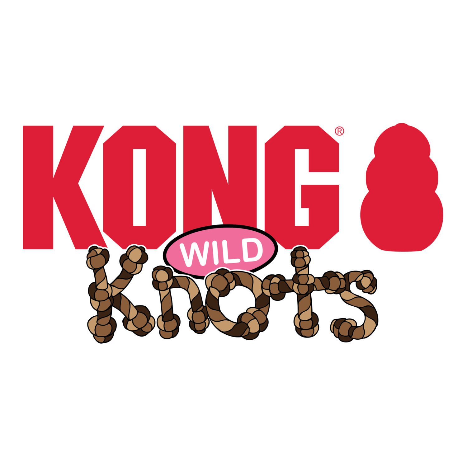 Kong Day 2025 Wild Knots Bear Dog Toy, Assorted Colors