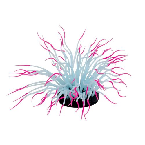 Aqua Plants Pink Sea Anemone Aquarium Ornament