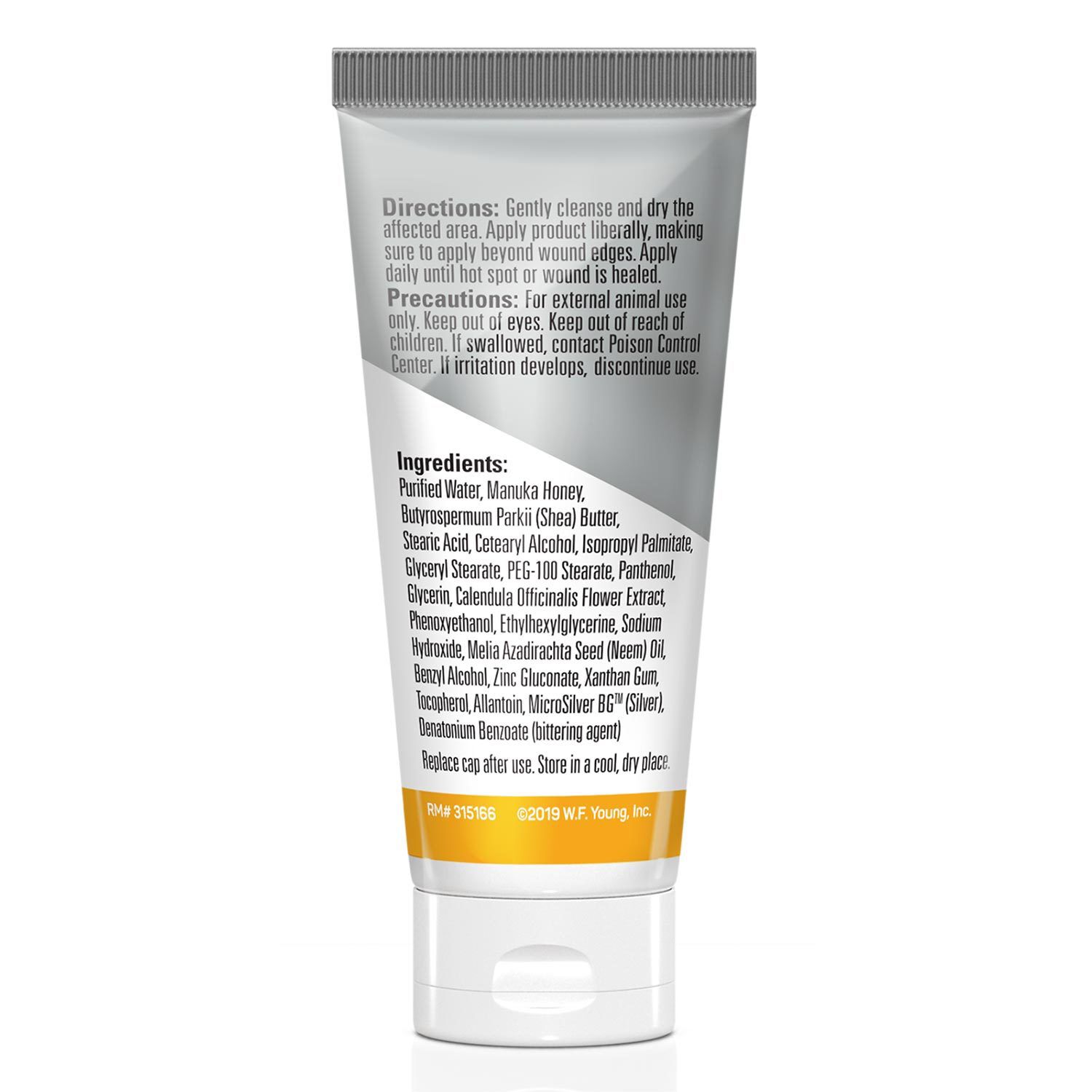 Silver Honey Hot Spot & Wound Care Antimicrobial Ointment For Cats And Dogs