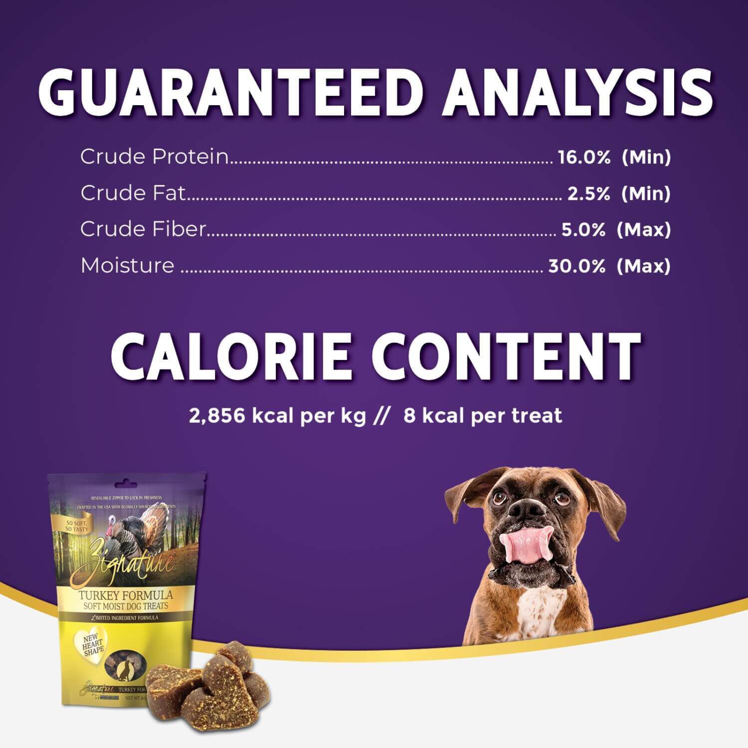 Zignature Limited Ingredient Turkey Formula Soft Moist Dog Treats