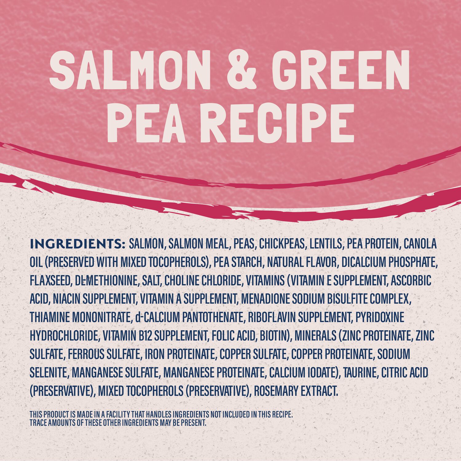 Natural Balance Limited Ingredient Grain Free Salmon & Green Pea Recipe Dry Cat Food, 4-Lb