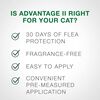 Advantage Ii Flea Treatment For Cats, 5 9 Lbs