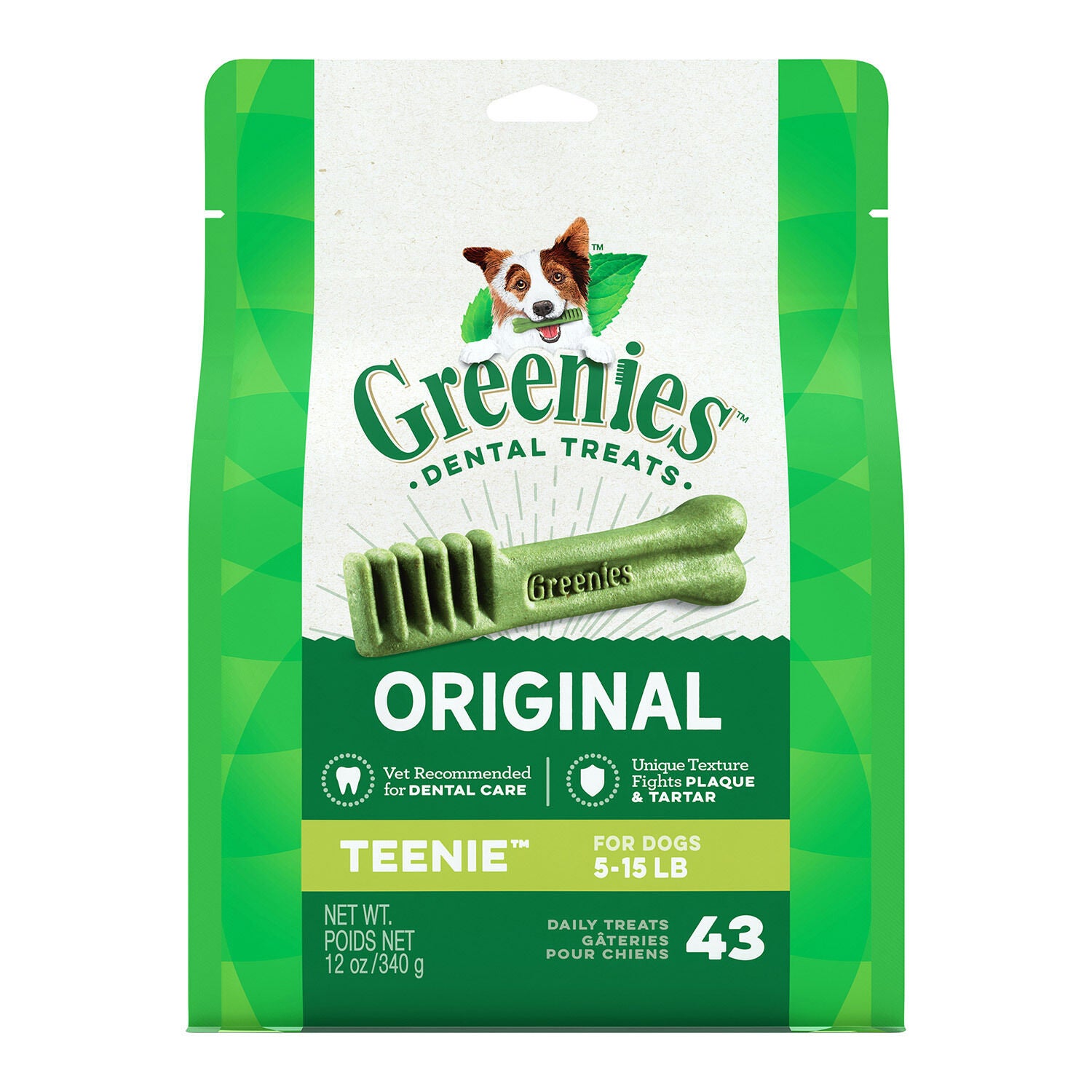 Greenies Original Adult Dog Dental Treats, Teenie, 192Ct