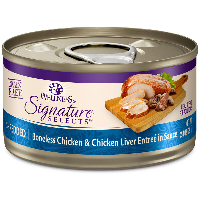 Core Signature Selects Shredded Chicken & Chicken Liver Entree Cat Food image number 1