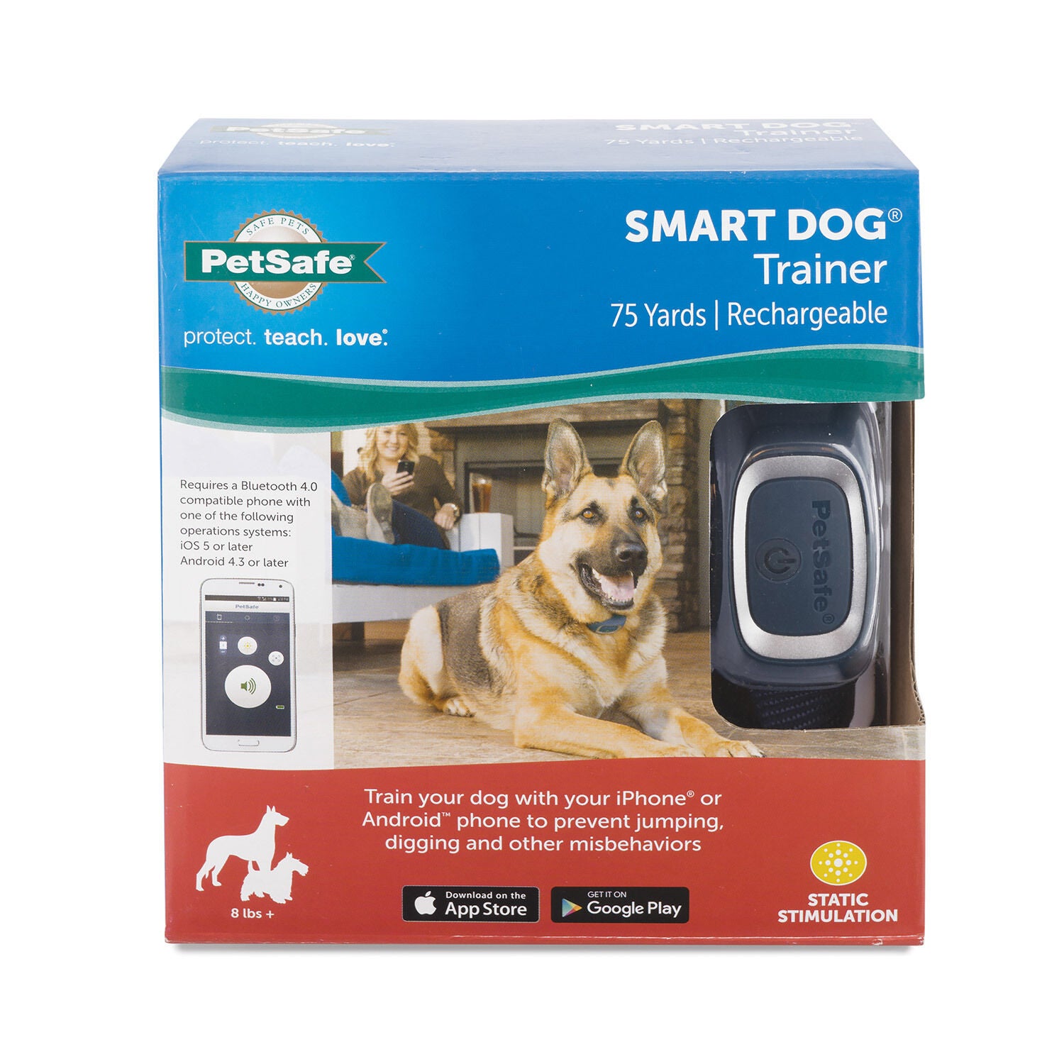 Collar Petsafe Trainer PetSafe Smart Dog Remote Trainer Collar