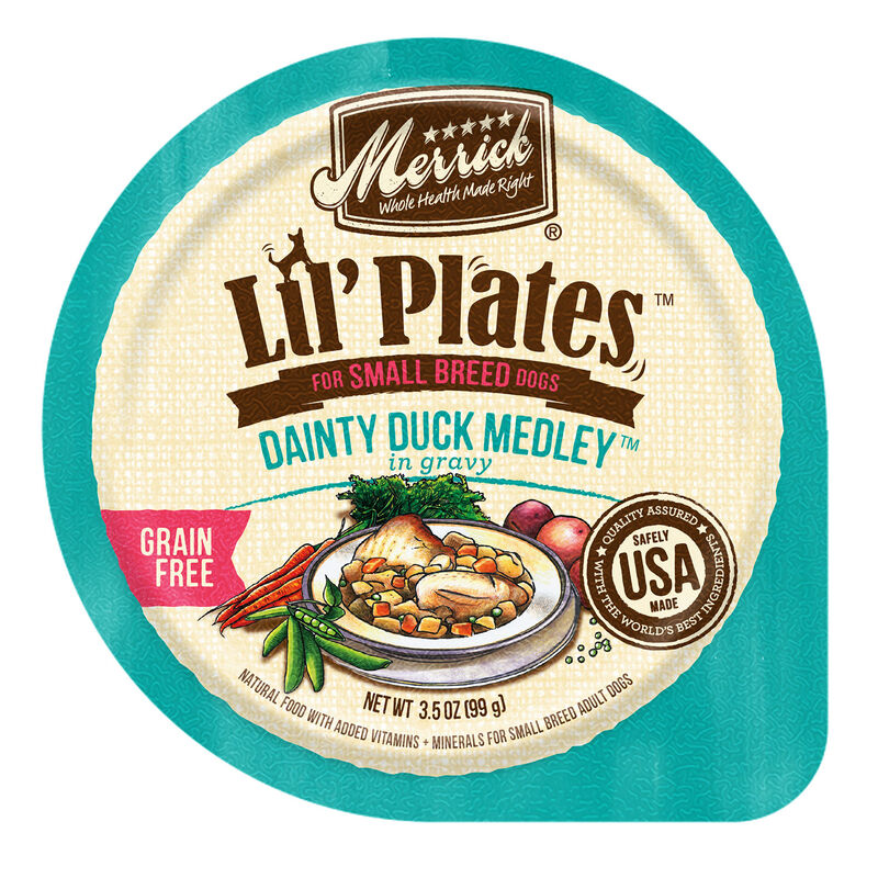 Lil' Plates Grain Free Dainty Duck Medley image number 1