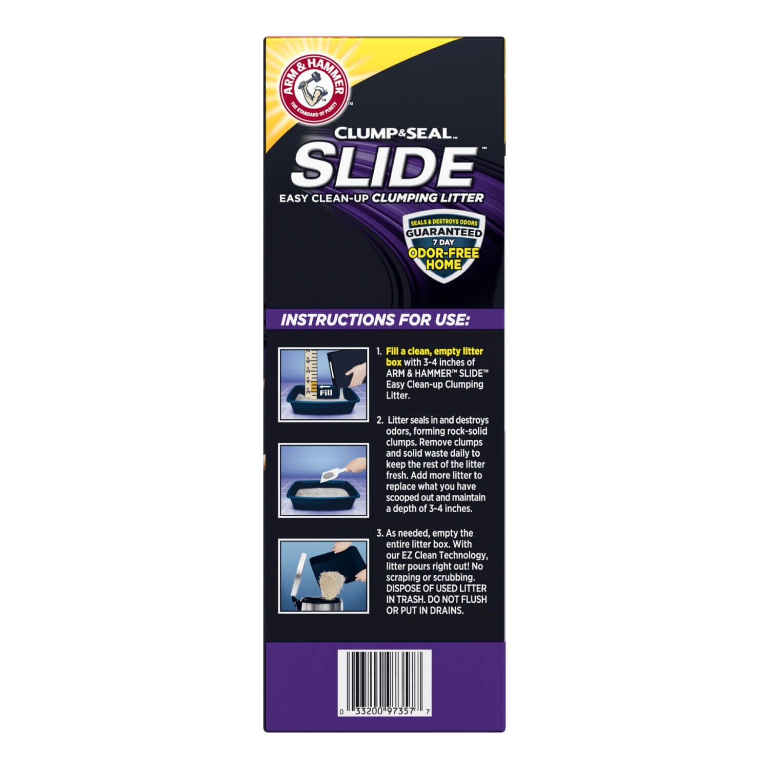 Arm & Hammer Slide Easy Clean-Up Multi-Cat Clumping Cat Litter