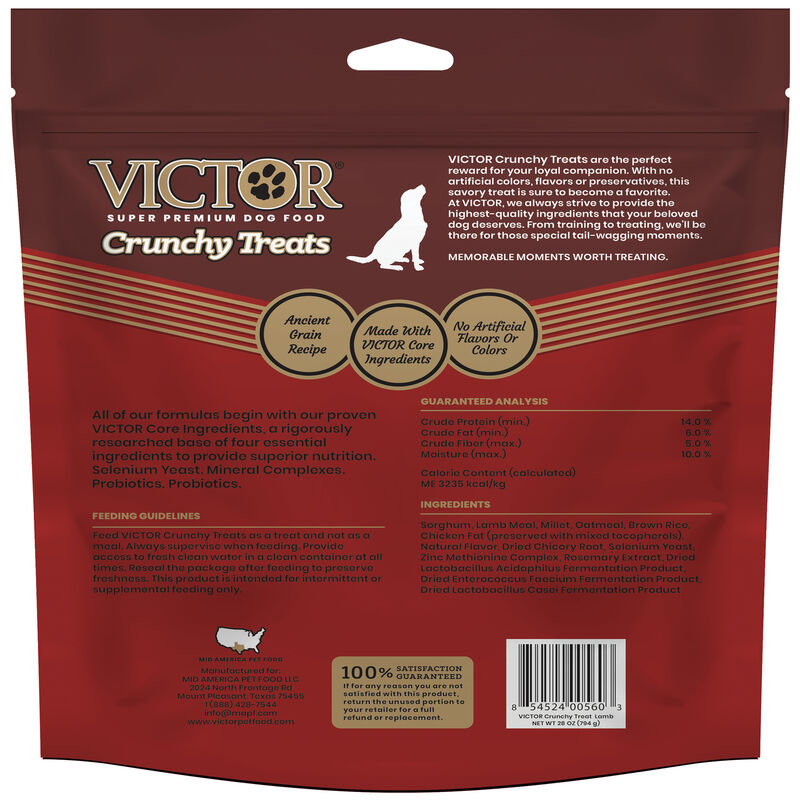 Victor Classic Crunchy Treats With Lamb Meal Dog Treats