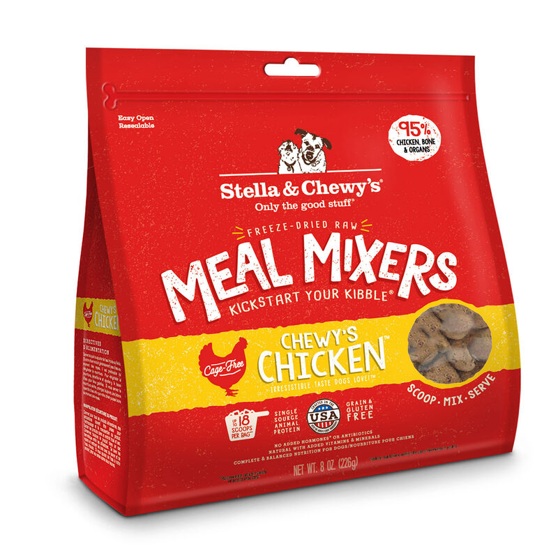 Freeze Dried Chewy'S Chicken Meal Mixers Dog Food
